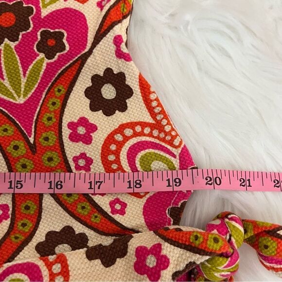 Judith March Retro 70’s Style Psychedelic Flower Power Shorts M - Picture 5 of 7